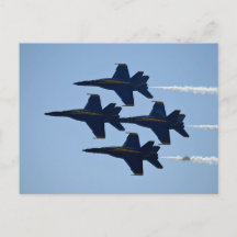 Formation en diamant des Blue Angels de près - Spe