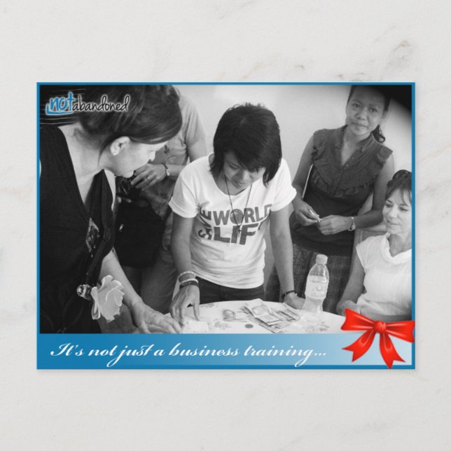 Carte Postale Formation professionnelle pour 1 fille (Devant)