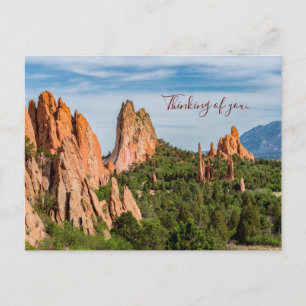 Carte Postale Formations de Cathedral Spires Colorado Pensant à 