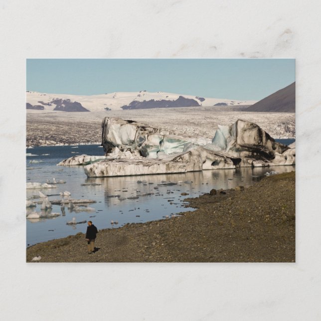 Carte Postale Formations d'icebergs (Devant)