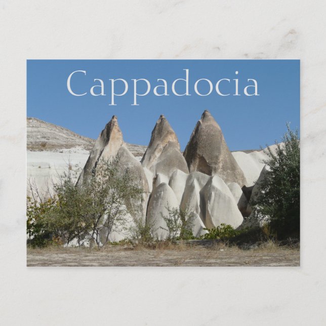 Carte Postale Formations Rocheuses Tufa, Cappadoce, Turquie (Devant)