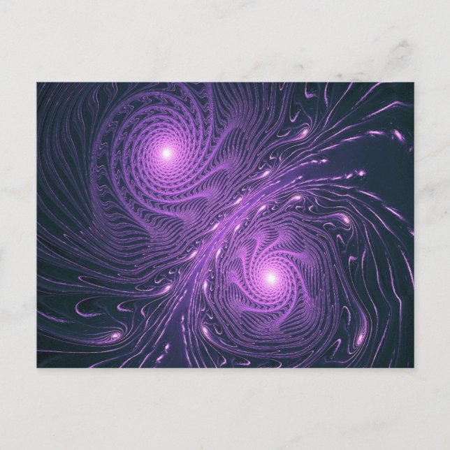 Carte Postale formes de lumière astrale (Devant)