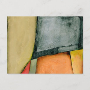 Carte Postale Formes géométriques colorées contemporaines