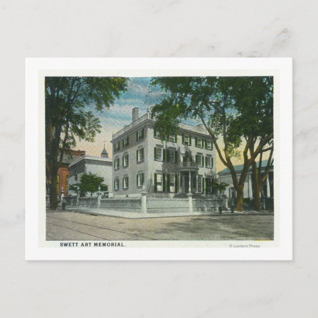 Carte Postale Fort Allen Park Vue de Casco Bay (Devant)