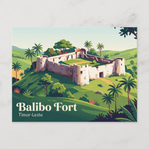 Carte Postale Fort Balibo Timor-Leste