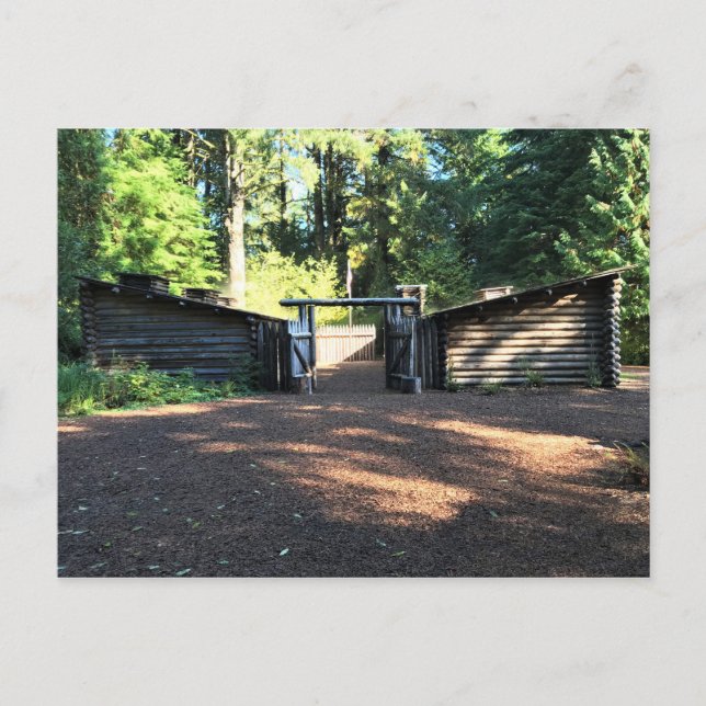 Carte Postale Fort Clatsop, Astoria (Devant)