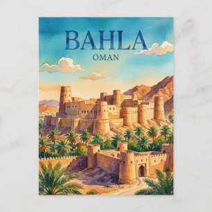 Carte Postale Fort de Bahla Oman