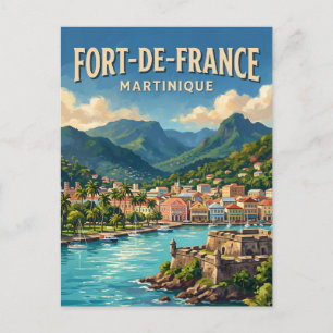 Carte Postale Fort-de-France, Martinique