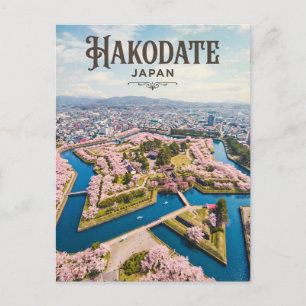 Carte Postale Fort Goryokaku Japon
