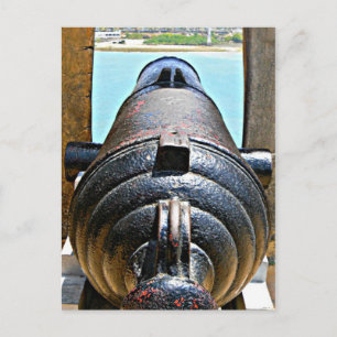 Carte Postale Fort Jesus, Mombasa, canon du Kenya