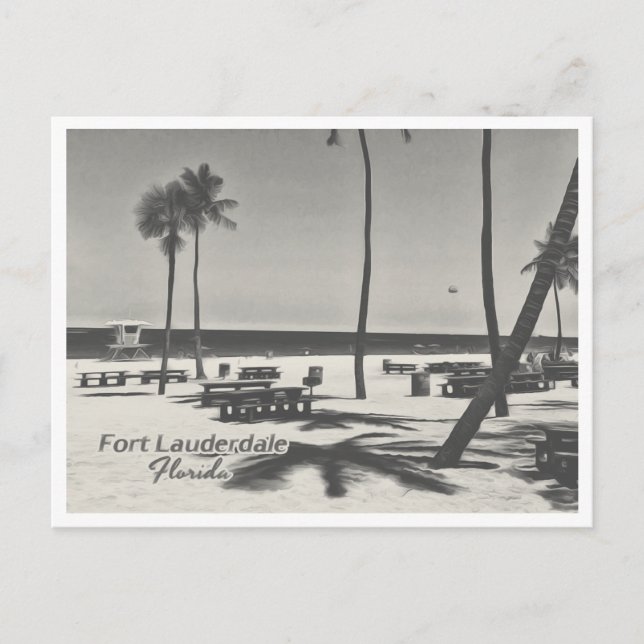 CARTE POSTALE FORT LAUDERDALE FLORIDA (Devant)