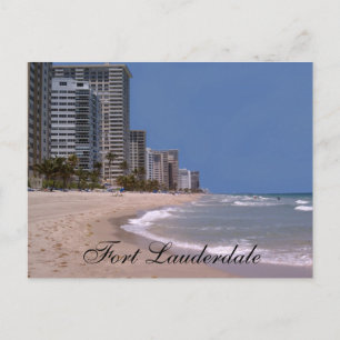 Carte Postale Fort Lauderdale Florida Beach & Ocean Postcard