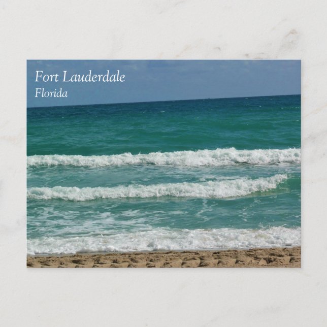 Carte Postale Fort Lauderdale, Floride (Devant)