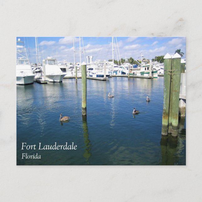 Carte Postale Fort Lauderdale, Floride (Devant)