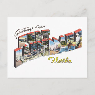Carte Postale Fort Lauderdale Floride