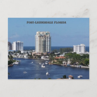 Carte Postale Fort-Lauderdale Floride