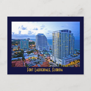 Carte Postale Fort Lauderdale, Floride, États-Unis