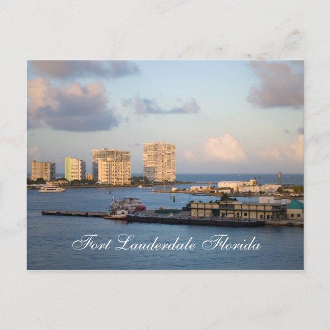 Carte Postale Fort Lauderdale la Floride (Devant)