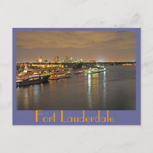 Carte Postale Fort Lauderdale, la Venise des Amériques