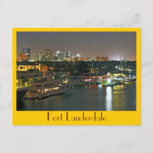 Carte Postale Fort Lauderdale, La Venise des Amériques