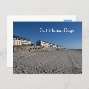 Carte Postale Fort-Mahon-Plage, Vue sur la plage, France