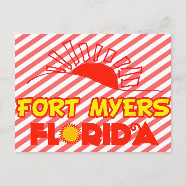 Carte Postale Fort Myers, Floride (Devant)