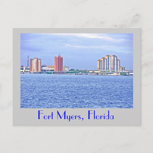 Carte Postale Fort Myers, Floride, États-Unis (Devant)