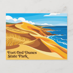 Carte Postale Fort Ord Dunes State Park Californie
