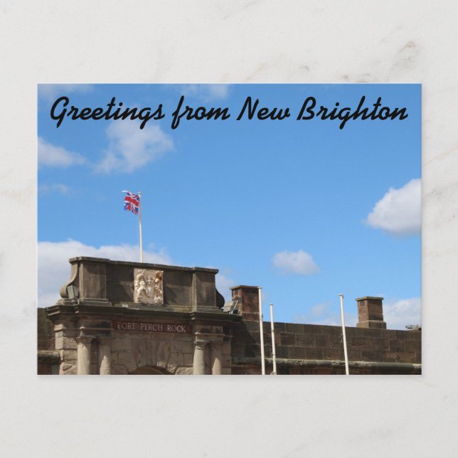 Carte postale "Fort Perch Rock" (Devant)