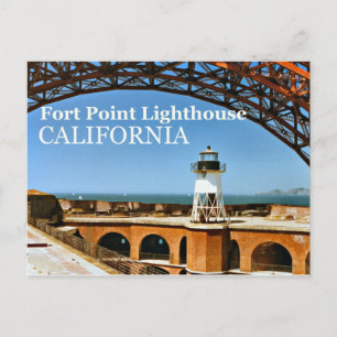 Carte Postale Fort Point Lighthouse, California