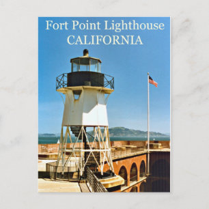 Carte Postale Fort Point Lighthouse, California