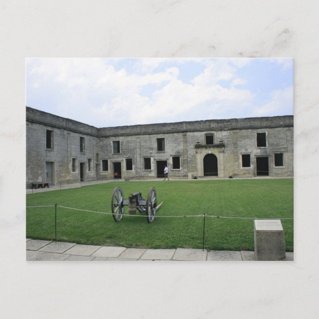 Carte Postale Fort Saint Augustin Castillo de San Marcos II (Devant)