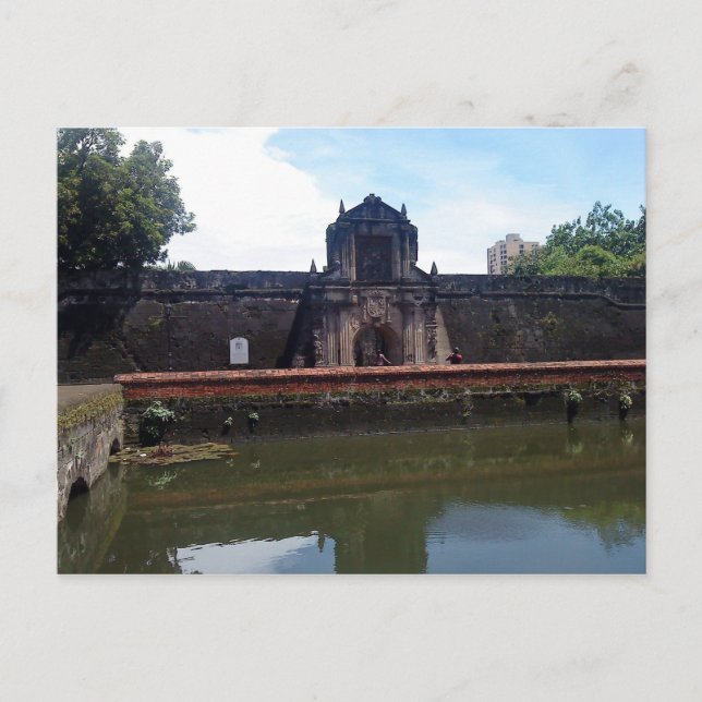Carte Postale Fort Santiago - Manille (Devant)