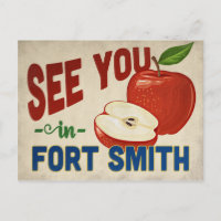Fort Smith Arkansas Apple - Vintage voyage