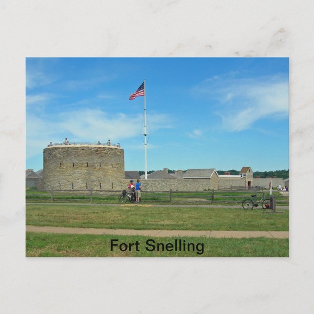 Carte Postale Fort Snelling (Devant)