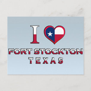 Carte Postale Fort Stockton, Texas