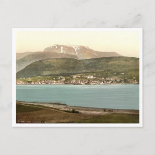 Carte Postale Fort William et Ben Nevis, Inverness, Écosse