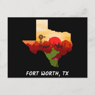 Carte postale Fort Worth
