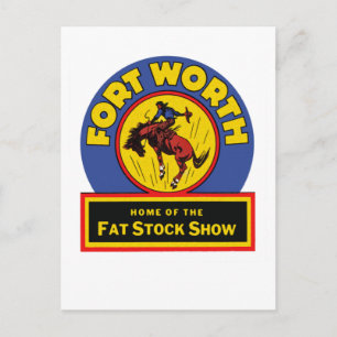 Carte Postale Fort Worth Fat Stock Show