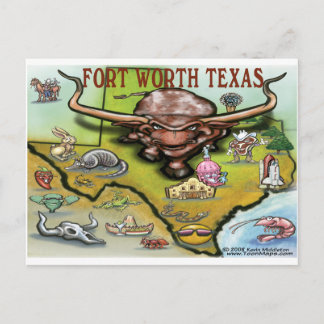 Carte Postale Fort Worth TX