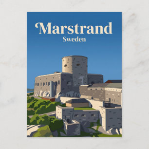 Carte Postale Forteresse de Carlsten Suède