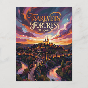 Carte Postale Forteresse de Tsarevets à Veliko Tarnovo Bulgarie