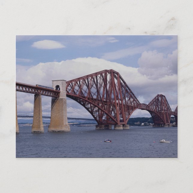 Carte Postale Forth Rail Bridge, Écosse (Devant)