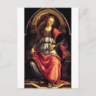 Carte postale Fortitude de Botticelli