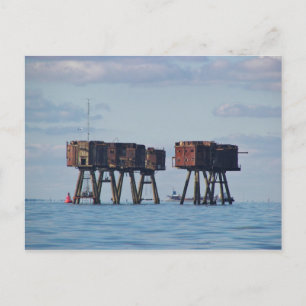 Carte Postale Forts Dans L'Estuaire De La Tamise
