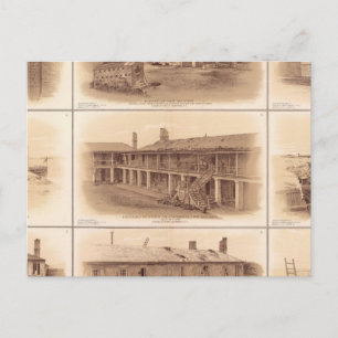 Carte Postale Forts Sumter & Moultrie