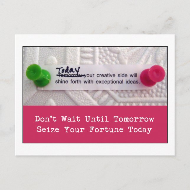 Carte Postale Fortune créative (Devant)