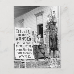 Carte Postale Fortune Teller au County Fair, 1910