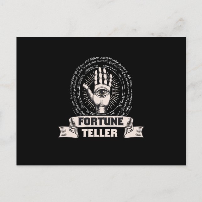 Carte Postale Fortune Teller Fortune Teller Tarot Teller (Devant)