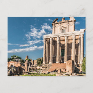 Carte Postale Forum romain Colisée Italie Rome